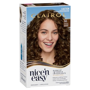 Clairol Nice N Easy 5G Natural Medium Golden Brown Hair Colour