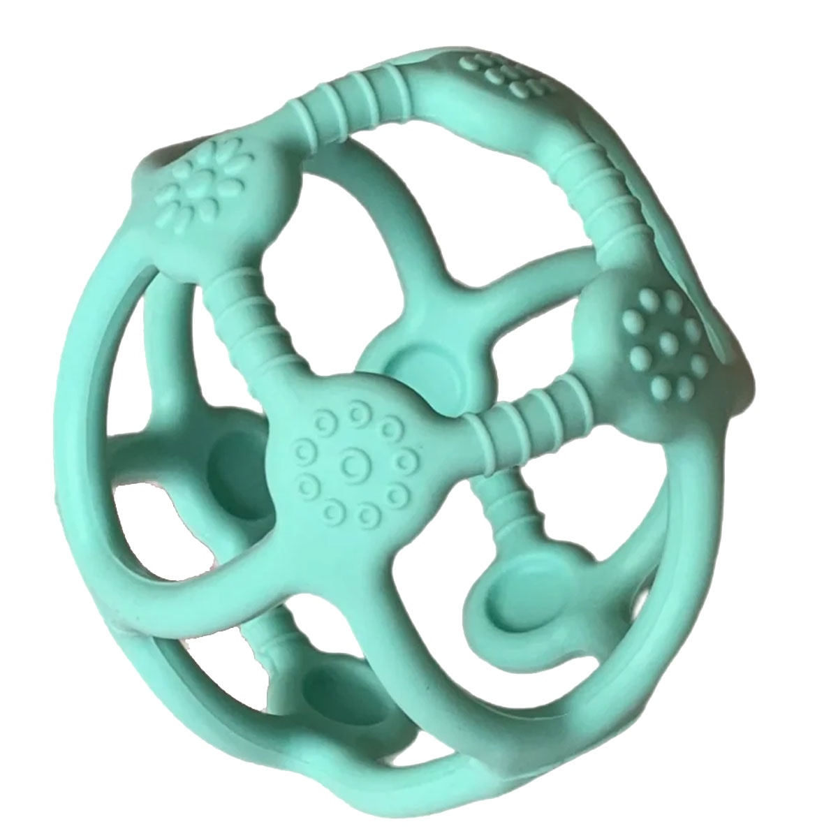 Jellystone Designs Baby Sensory Teething Ball Soft Mint