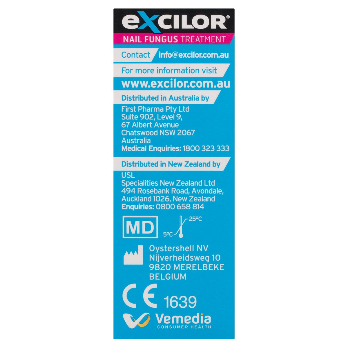 Excilor Ultra Colour Nail Fungus Treatment Red