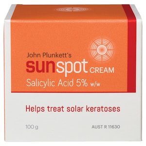 John Plunketts Pharmaceuticals Sunspot Cream 100g