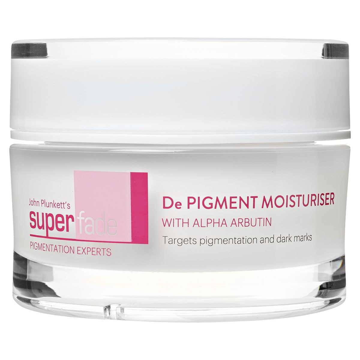 John Plunketts SuperFade De Pigment Moisturiser 50g