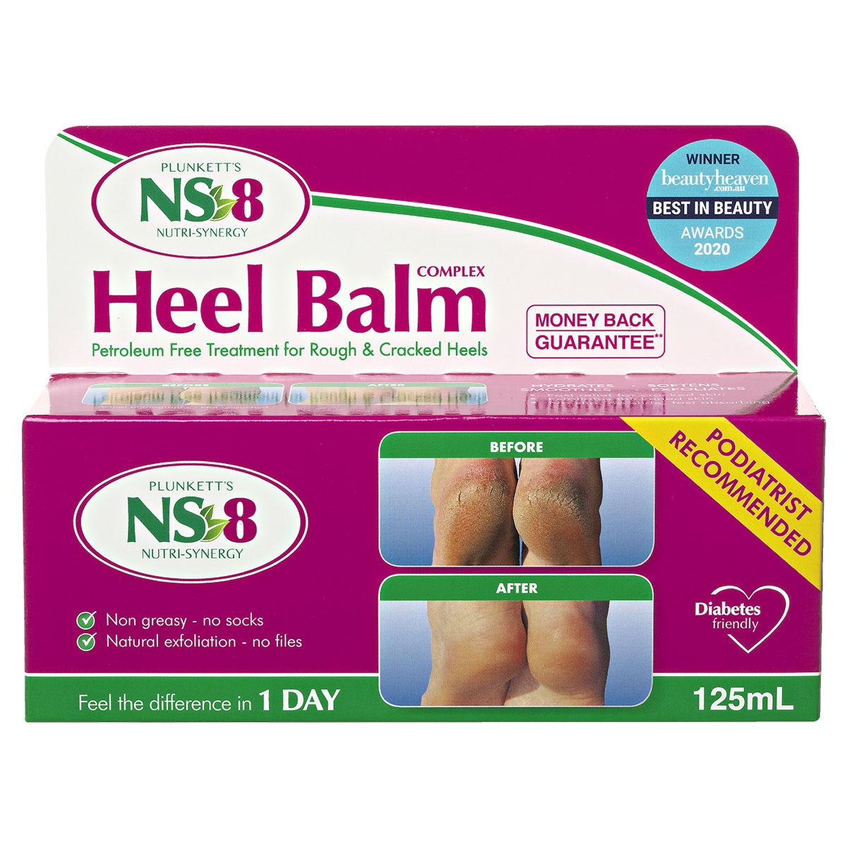 NS8 Heel Balm Complex 125ml