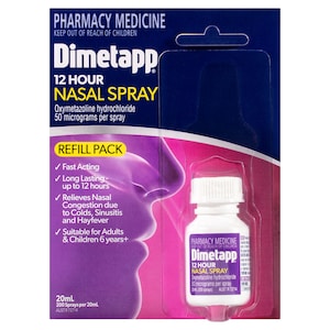 Dimetapp Adult 12 Hour Nasal Spray Refill 20ml
