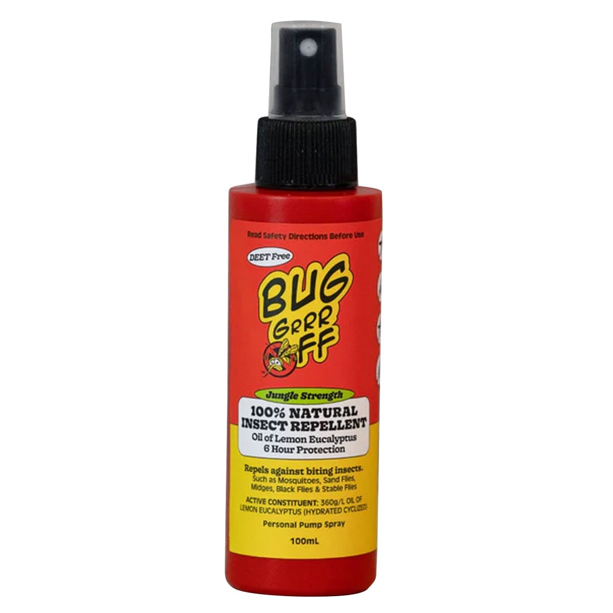 Bug-GRRR off Natural Insect Repellent Jungle Strength 100ml
