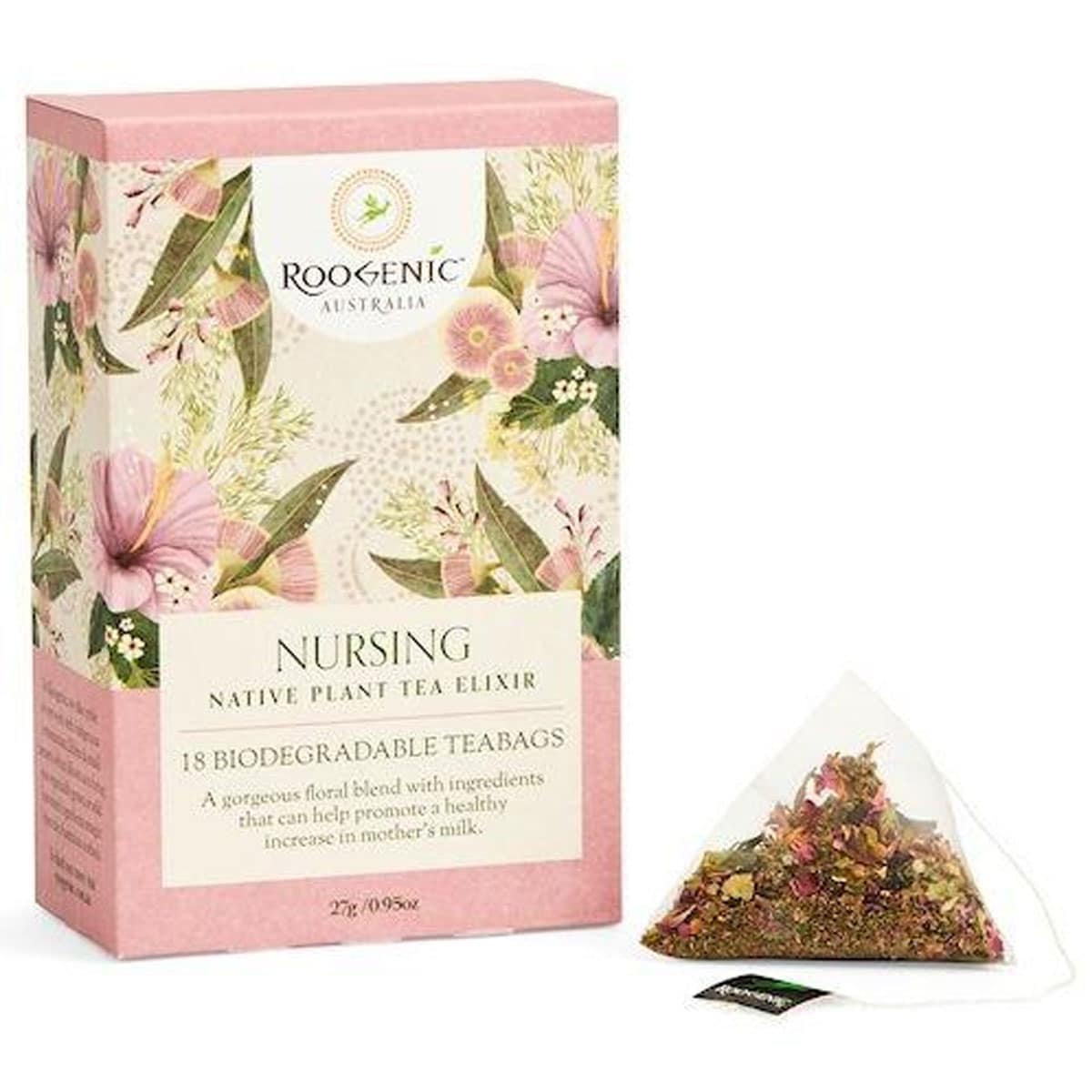 Roogenic Australia Nursing Native Plant Tea Elixir 18 Tea Bags