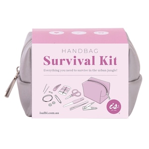 Isalbi Compact Handbag Survival Kit Silver