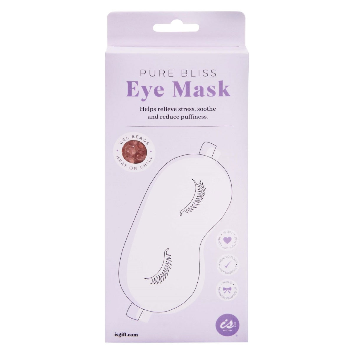 Isalbi Bliss Gel Eye Mask 1 Pack Assorted Colours