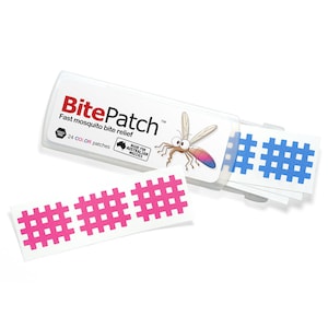 BitePatch Mosquito Bite Relief 24 Colour Patches