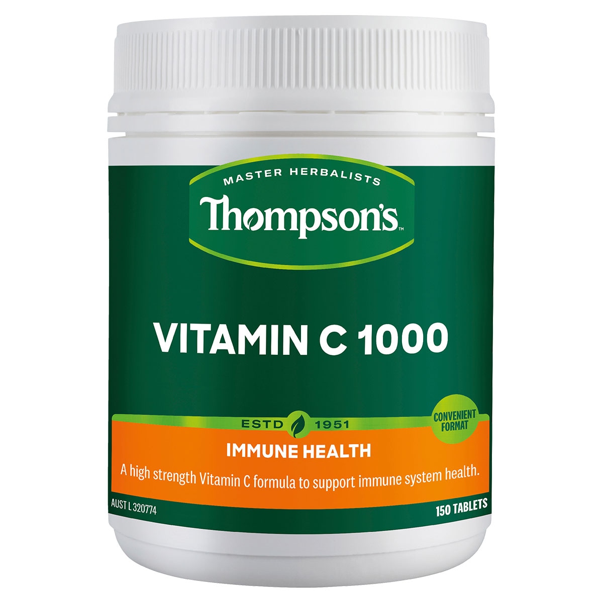 Thompsons Vitamin C Chewable 150 Tablets