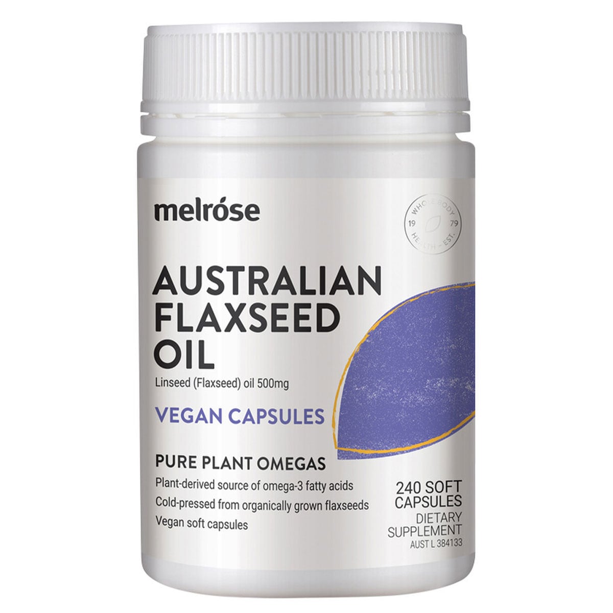 Melrose Australian Flaxseed Oil 240 Vegan Capsules Australia