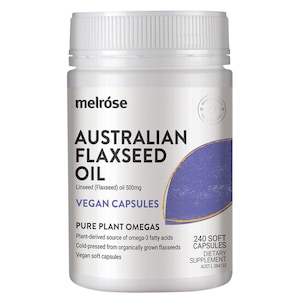 Melrose Australian Flaxseed Oil 240 Vegan Capsules