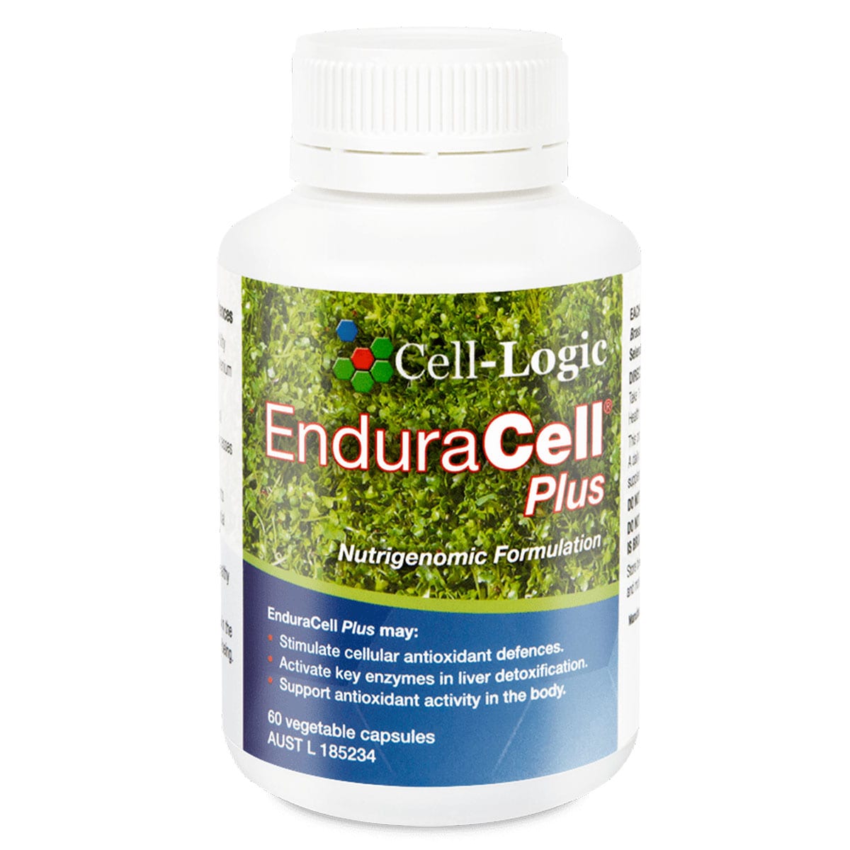 CELL-LOGIC EnduraCell Plus 60 Vegan Capsules Australia