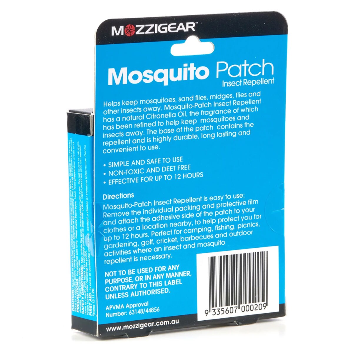 Mozzigear Mosquito Patch 10 Pack