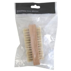 BeMed Double Sided Natural Bristle Nail Brush 1 Pack