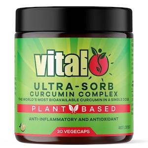 Vital Plant Based Ultra-Sorb Curcumin Complex 30 Vege Capsules