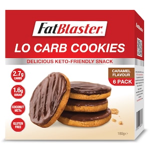 Naturopathica FatBlaster Low Carb Cookies Caramel 6 x 30g