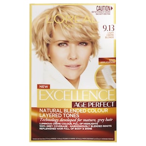 L'Oreal Excellence Age Perfect 9.13 Light Creme Blonde Hair Colour