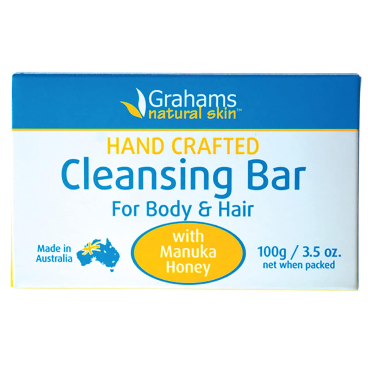 Grahams Body & Hair Cleansing Bar 100g
