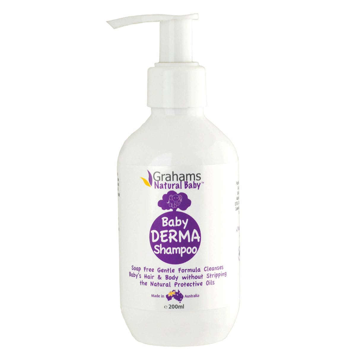 Grahams Baby Derma Shampoo 200ml