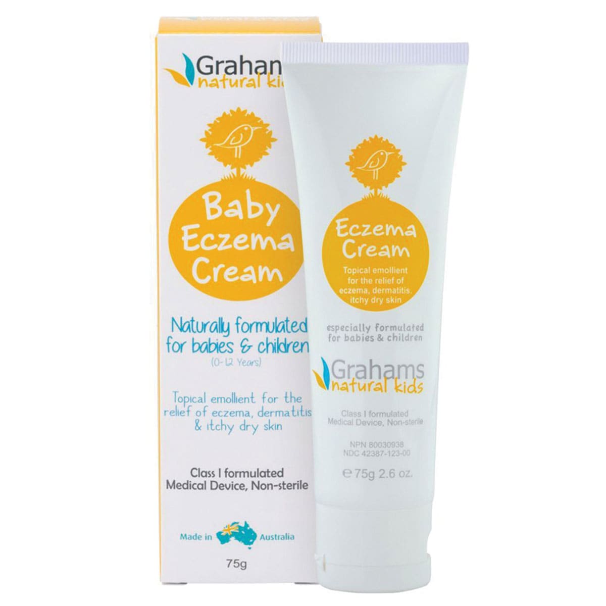 Grahams Baby Eczema Cream 75g