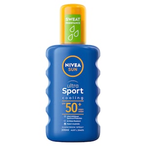Nivea Sun Ultra Sport Cooling Sunscreen Spray SPF50 200ml
