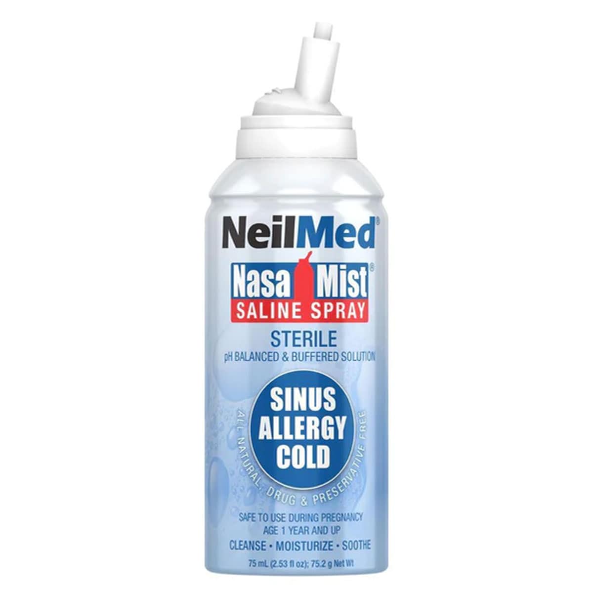 NeilMed NasaMist Isotonic Saline Nasal Spray 75ml