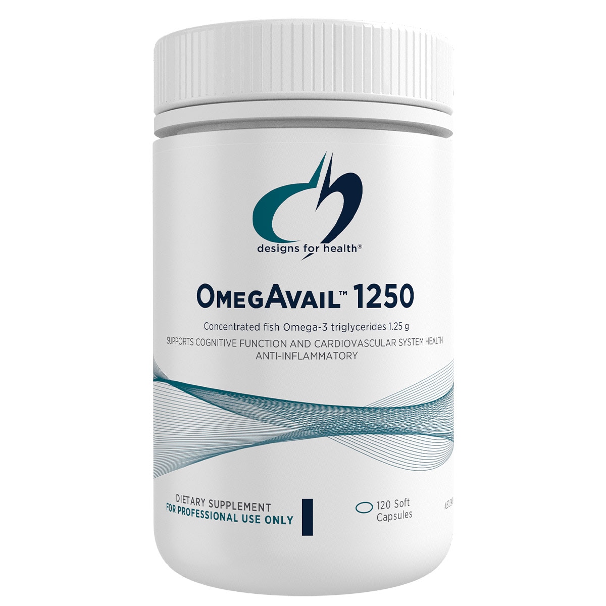 Designs for Health OmegAvail 1250 120 Capsules | Healthylife Australia