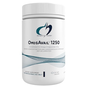 Designs for Health OmegAvail 1250 120 Capsules