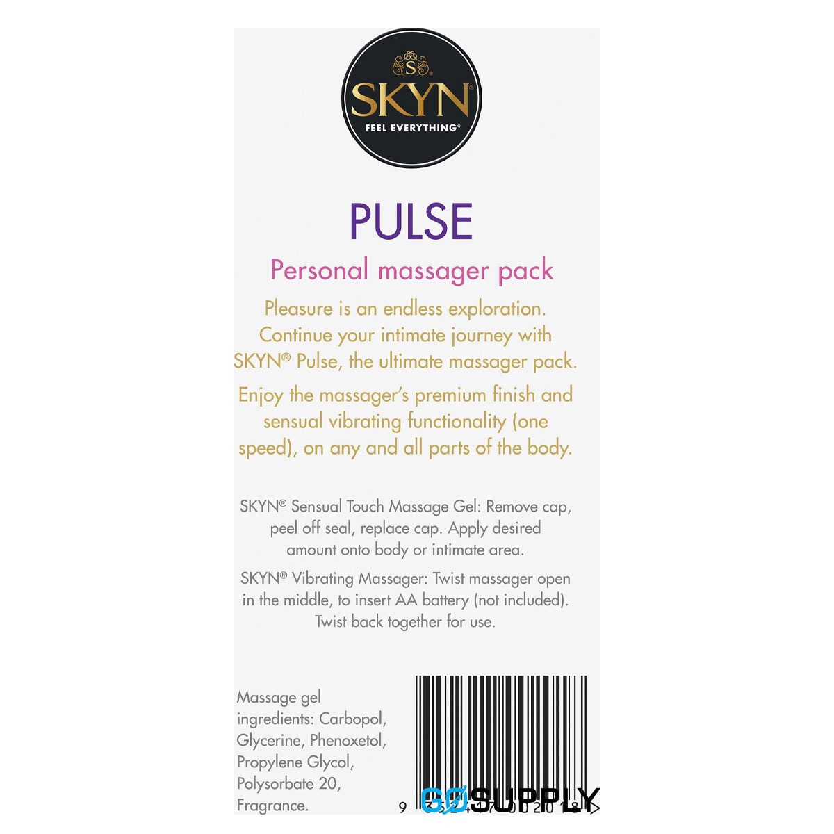 SKYN Pulse Personal Massager Pack