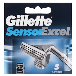 Gillette Sensor Excel Replacement Cartridges 5 Pack