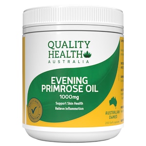 Quality Health Evening Primrose Oil 200 Capsules