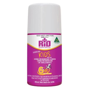 RID Medicated Kids Antiseptic Insect Repellent Roll On Milk 50ml