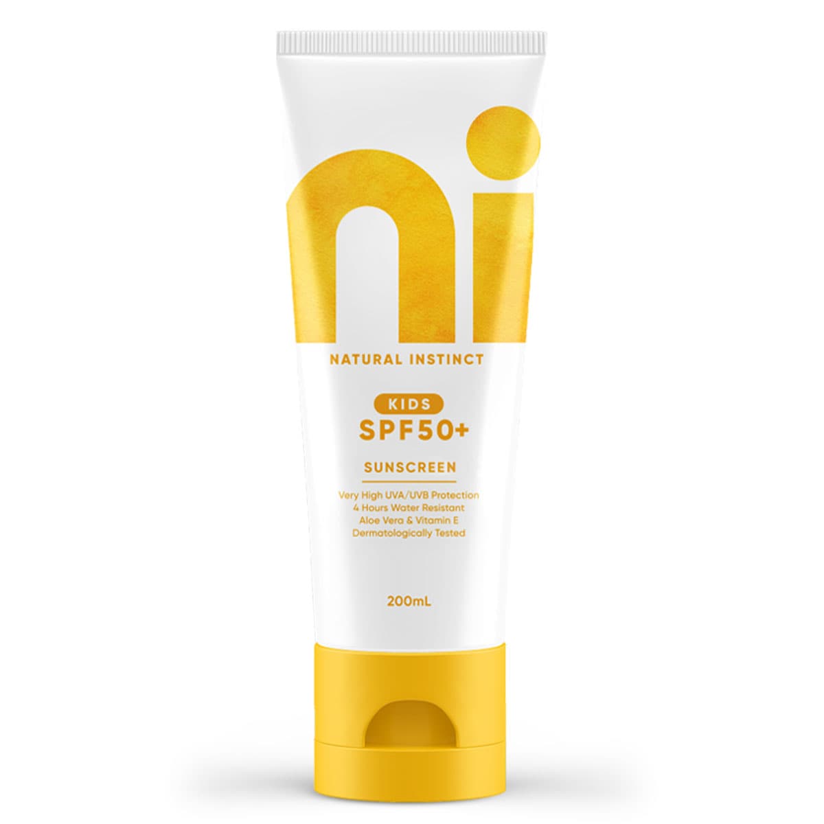 Natural Instinct Clean Sunscreen Kids SPF50 200ml