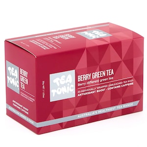 Tea Tonic Berry-Green 20 Tea Bags