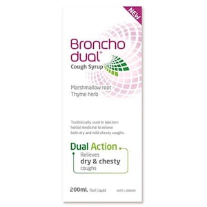 Bronchodual Cough Syrup Dual Action 200mL
