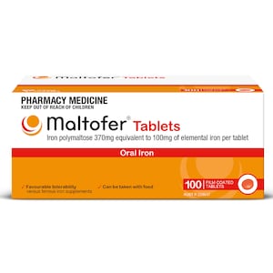 Maltofer Iron Tablets 100mg 100 Pack
