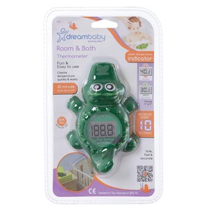 Dreambaby Crocodile Room & Bath Thermometer 1 Pack