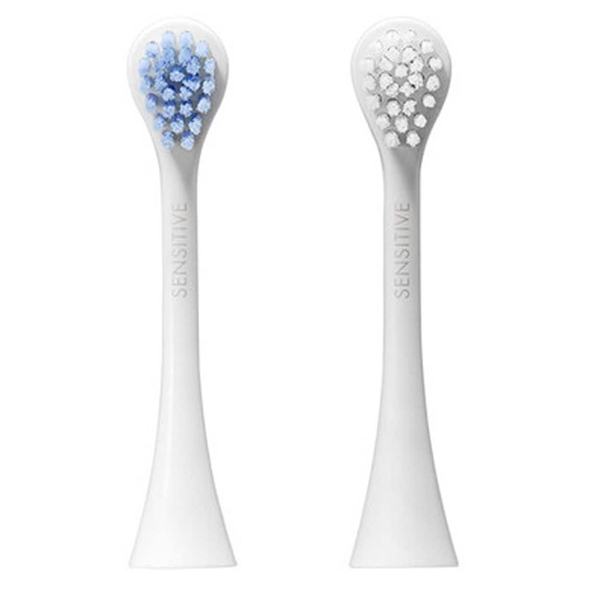 Curaprox Hydrosonic Replacement Sensitive Duo Toothbrush Heads 2 Pack