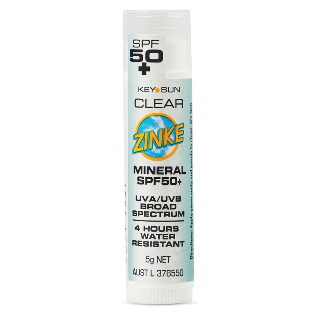 Key Sun Clear Zinke Mineral Stick SPF50+ 5g