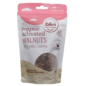 2Die4 Live Foods Organic Activated Walnuts 275g
