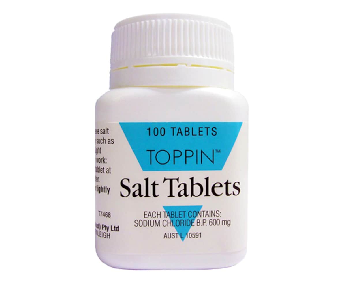 Toppin Salt Tablets 600mg 100 Australia