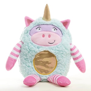 Hot Spot Cosy Hugs Microwavable Monsters Mint/Girl