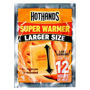 Hot Hands Hand & Body Super Warmer 1 Pack