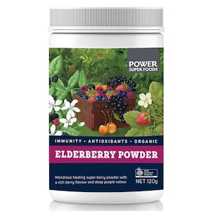 Power Super Foods Organic Elderberry Powder 120g