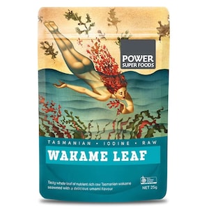 Power Super Foods Organic Tasmanian Wakame Leaf 25g
