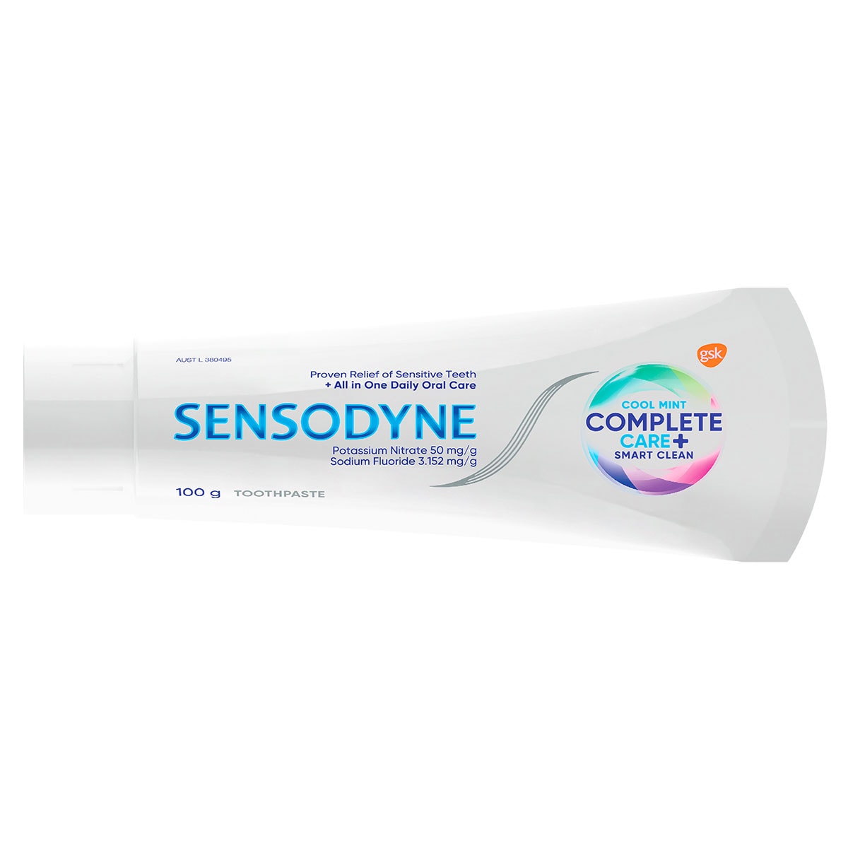 Sensodyne Complete Care + Smart Clean Toothpaste Cool Mint 100g