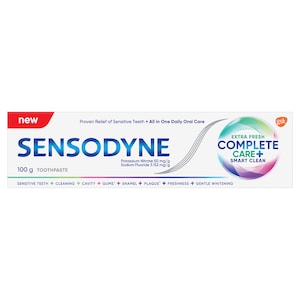 Sensodyne Complete Care + Smart Clean Toothpaste Extra Fresh 100g