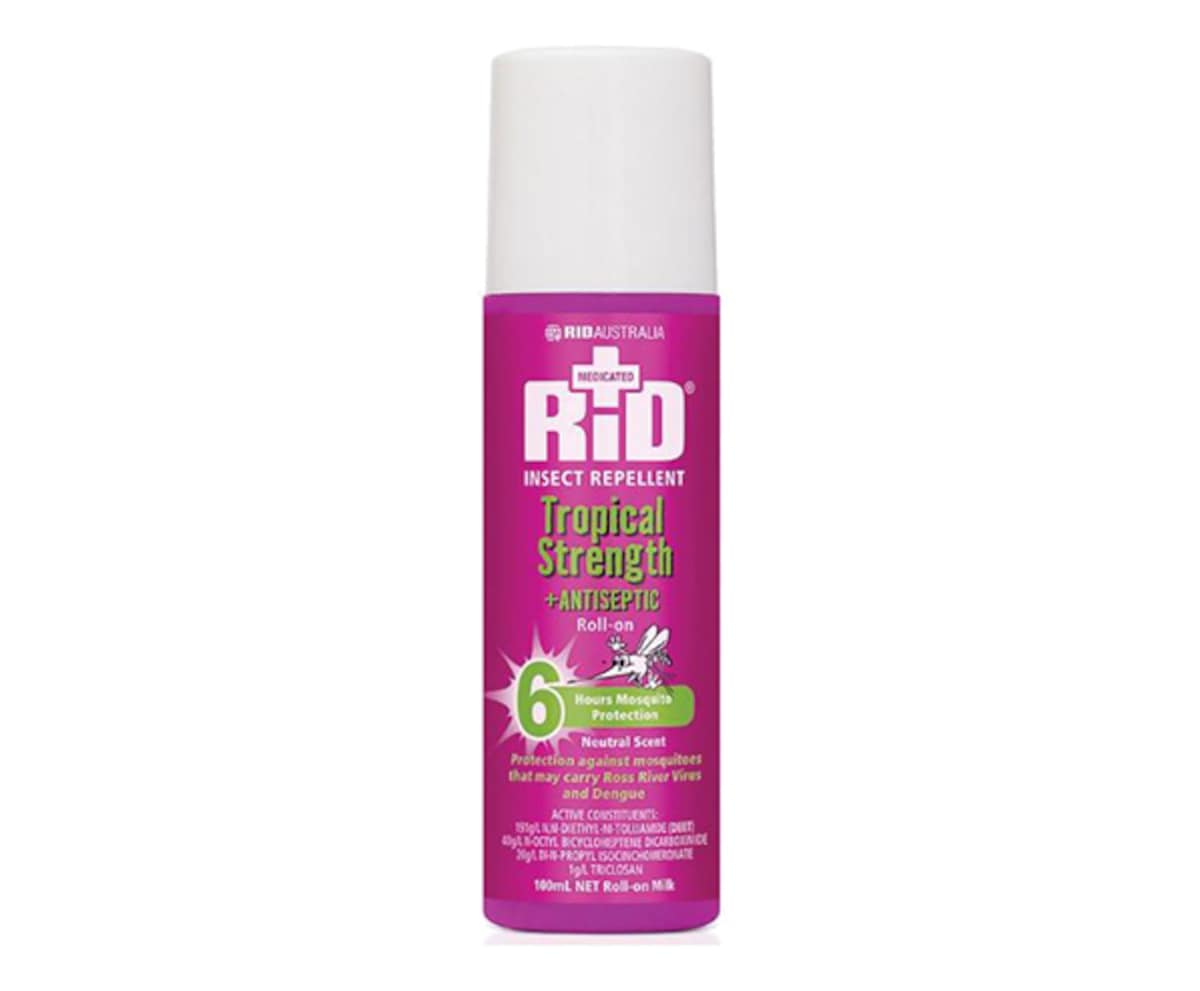 RID Medicated Tropical Strength Antiseptic Insect Repellent Pump Spray 100ml
