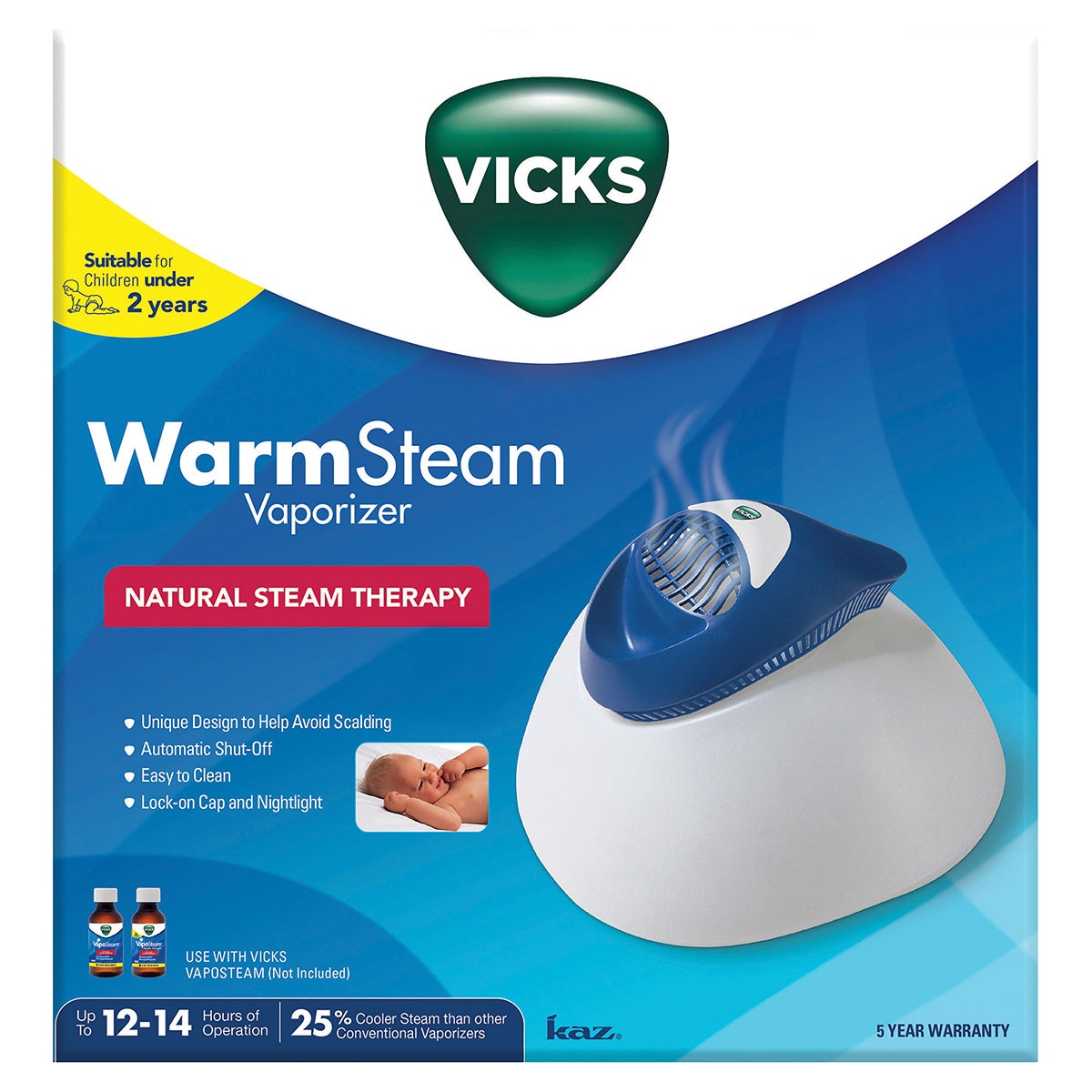 Vicks Warm Steam Vaporizer 1 Pack