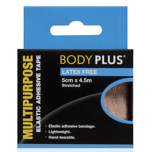 Body Plus Multipurpose Elastic Adhesive Tape 5cm x 4.5m